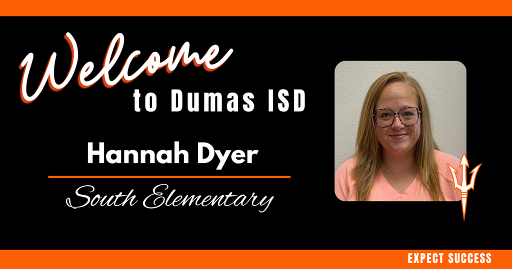 Welcome graphic for a new District employee