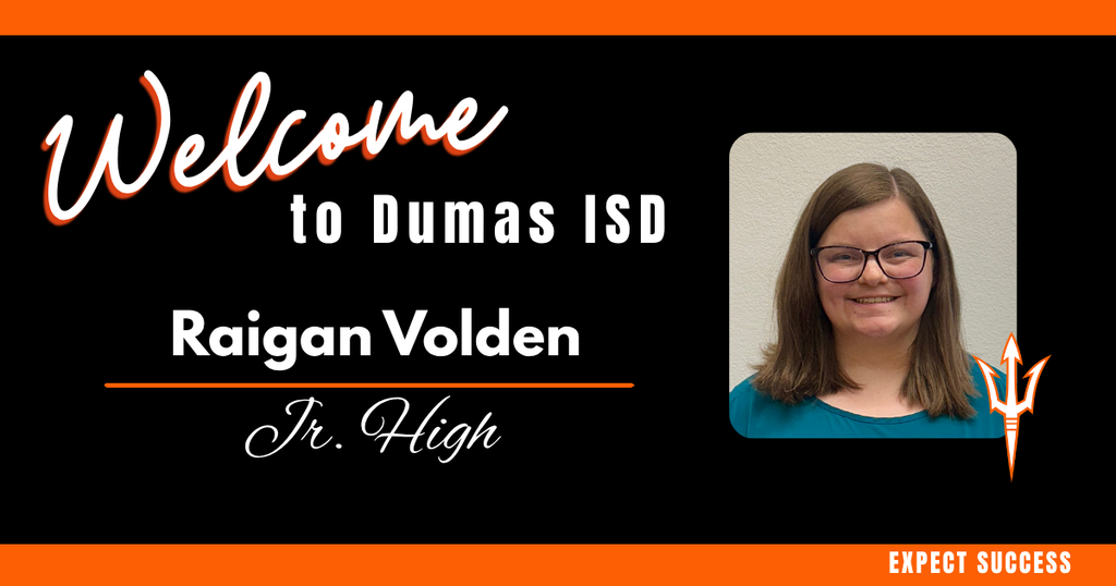 Welcome graphic for a new District employee