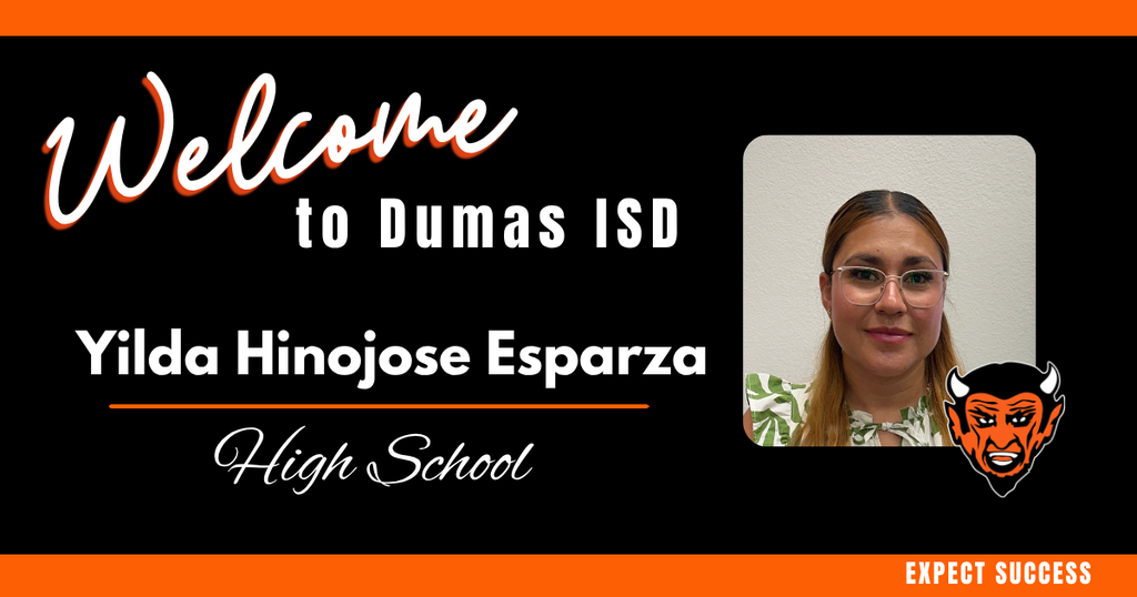 Welcome graphic for a new District employee