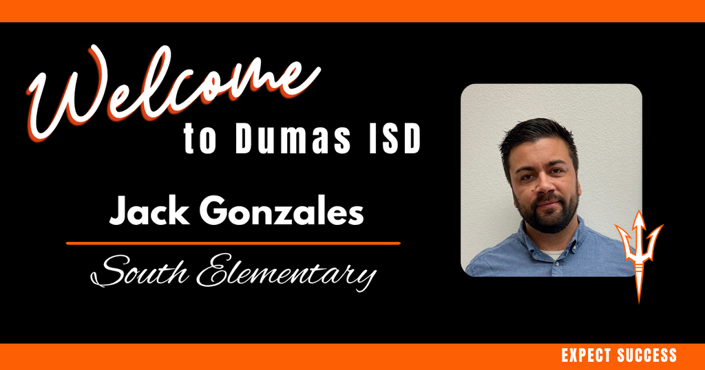 Welcome graphic for a new District employee