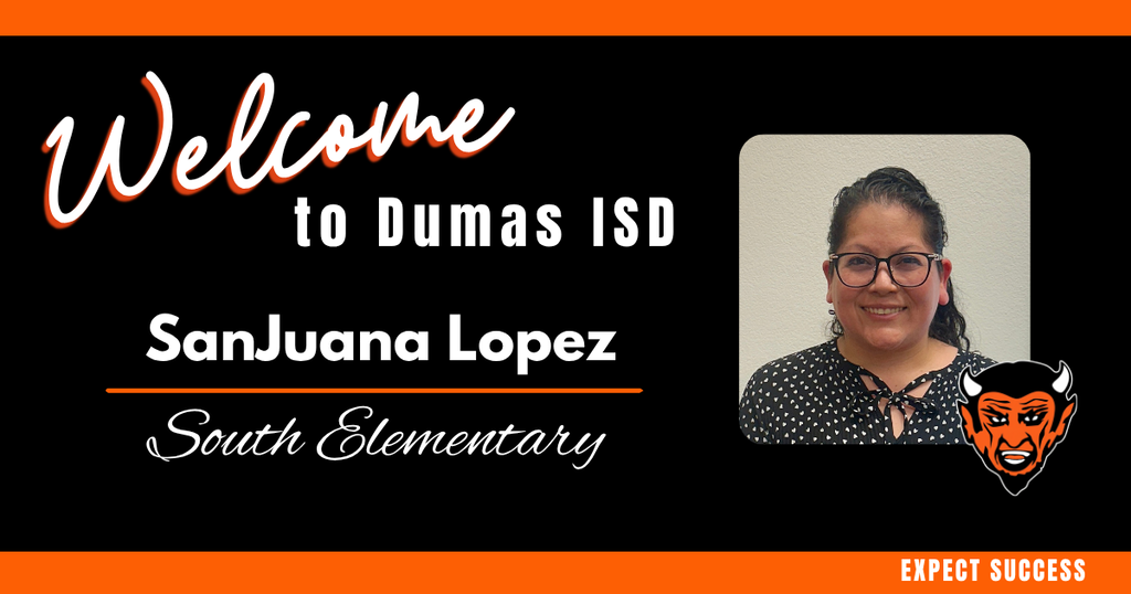 Welcome graphic for a new District employee