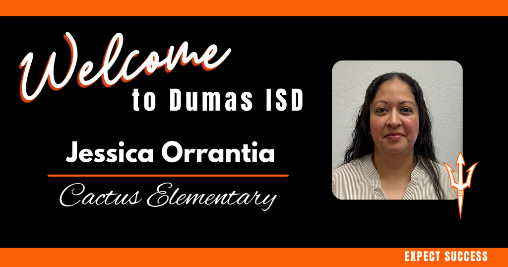 Welcome graphic for a new District employee