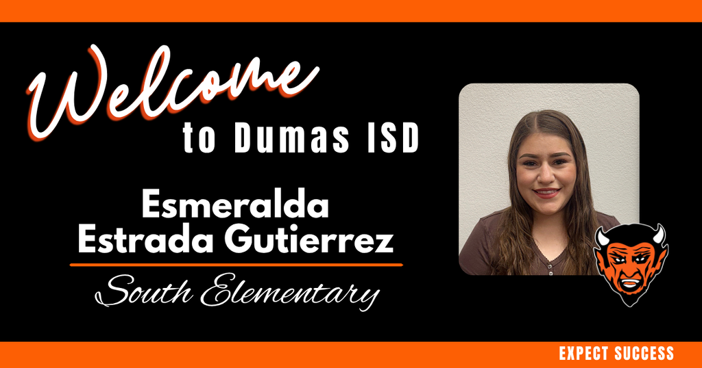 Welcome graphic for a new District employee