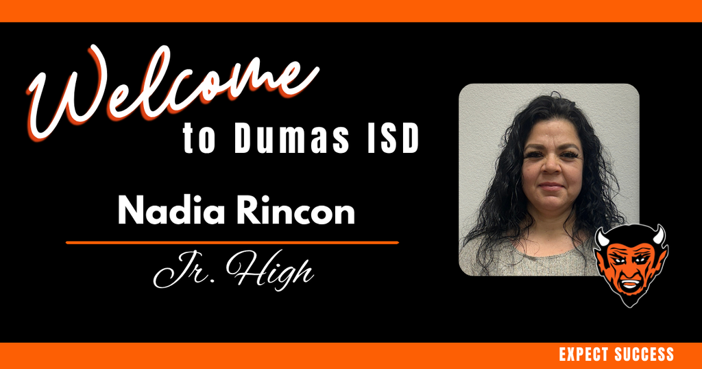 Welcome graphic for a new District employee