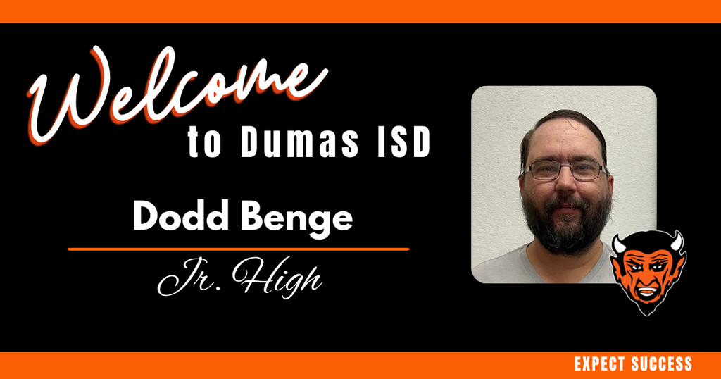Welcome graphic for a new District employee