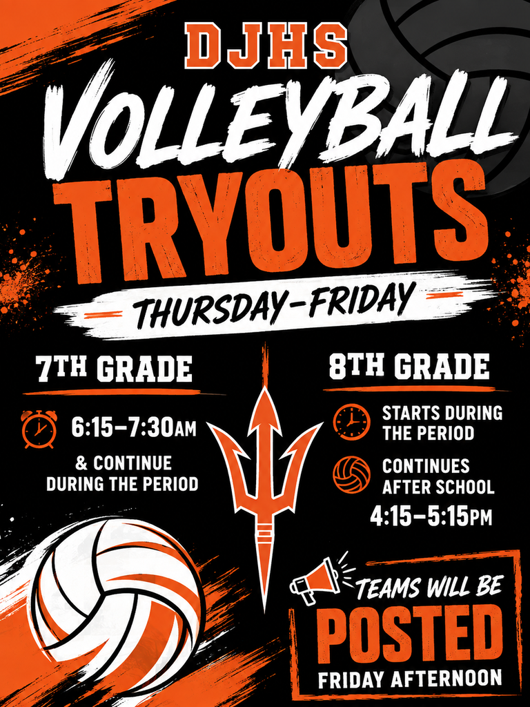 volleyball tryouts for jr high
