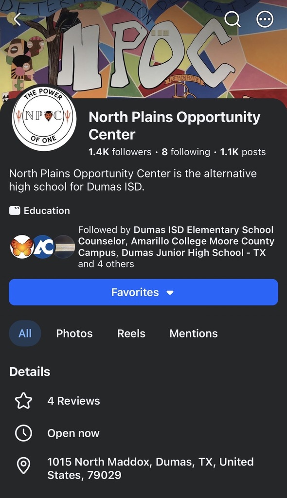 NPOC facebook