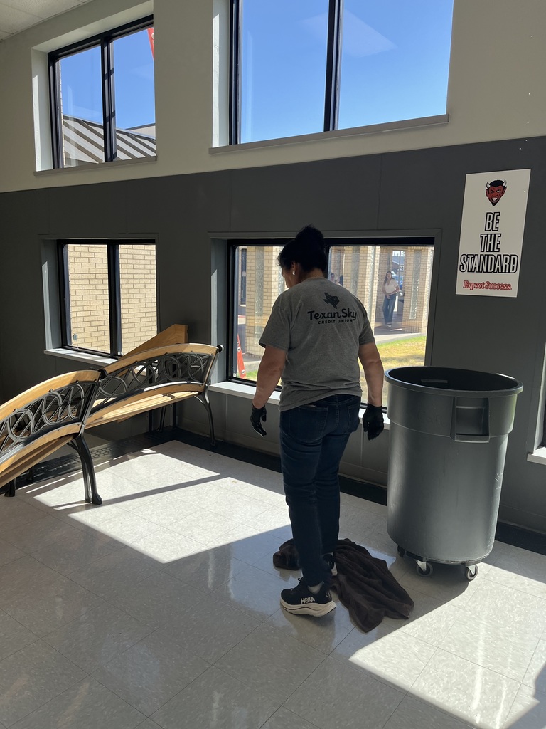 custodian wet floor