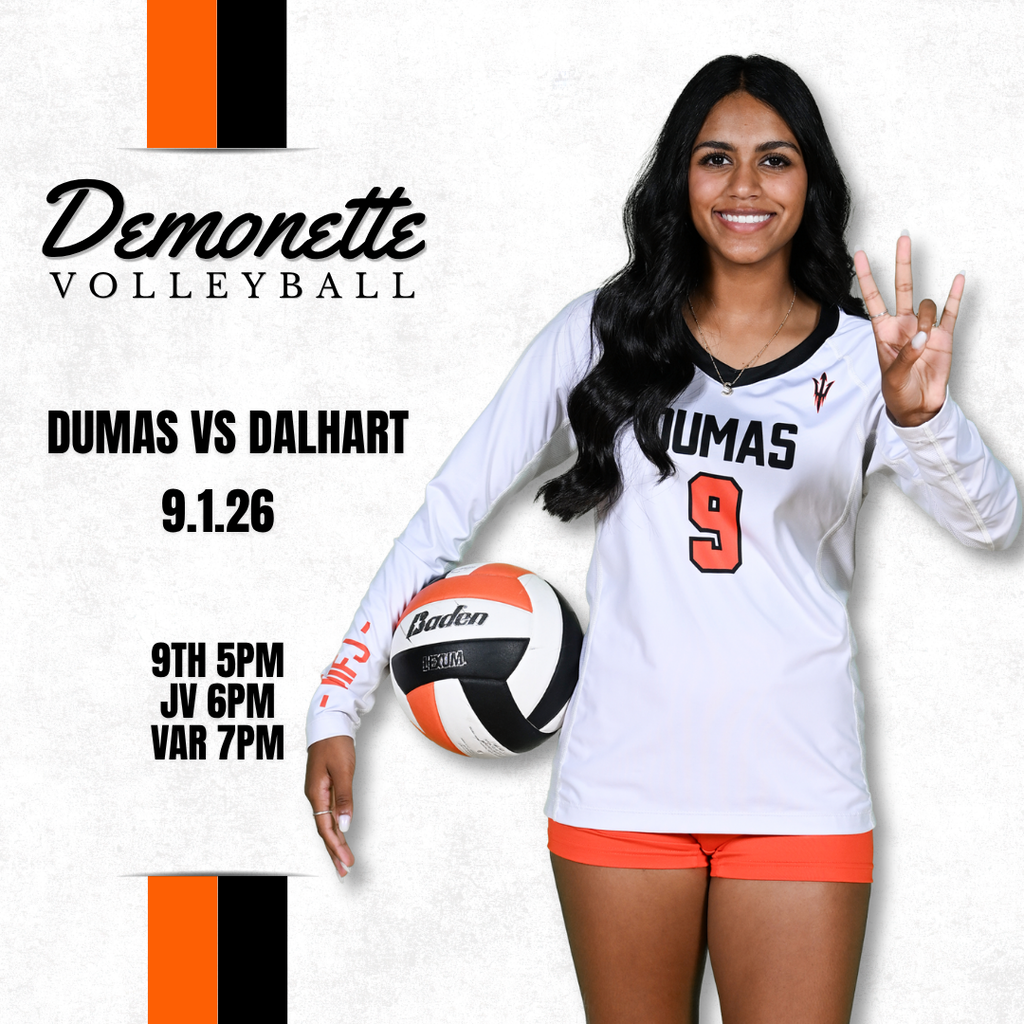 volleyball game vs Dalhart at 5, 6, & 7