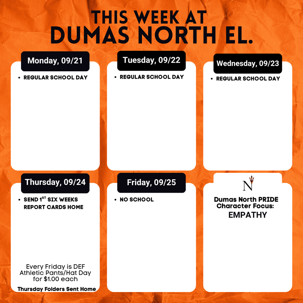 WEEKLY SCHEDULE