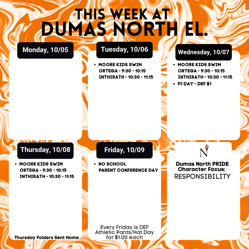 WEEKLY SCHEDULE