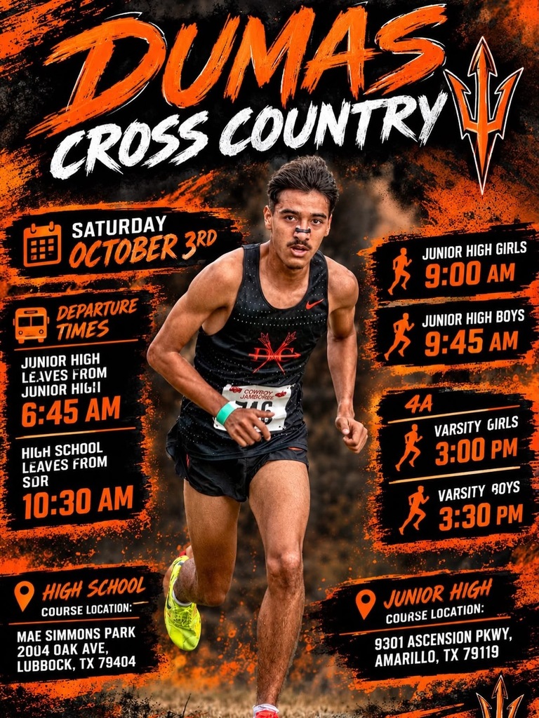 xc runs at lubbock on saturday, oct 3