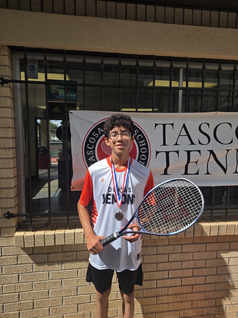 🏆 Big wins for Dumas JV Tennis in Amarillo! 🎾 Congratulations to David Molina and Manuel Hernandez for bringing home the Boys Doubles Consolation Championship and to Diego Lara for winning the Boys Singles Consolation Championship!