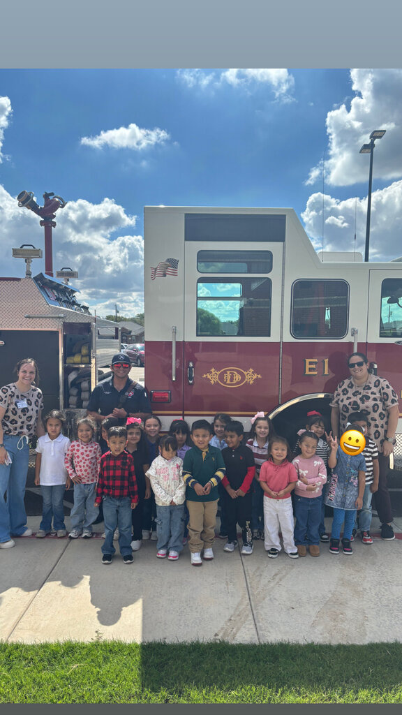 Prek/Headstart Fire Department Visit