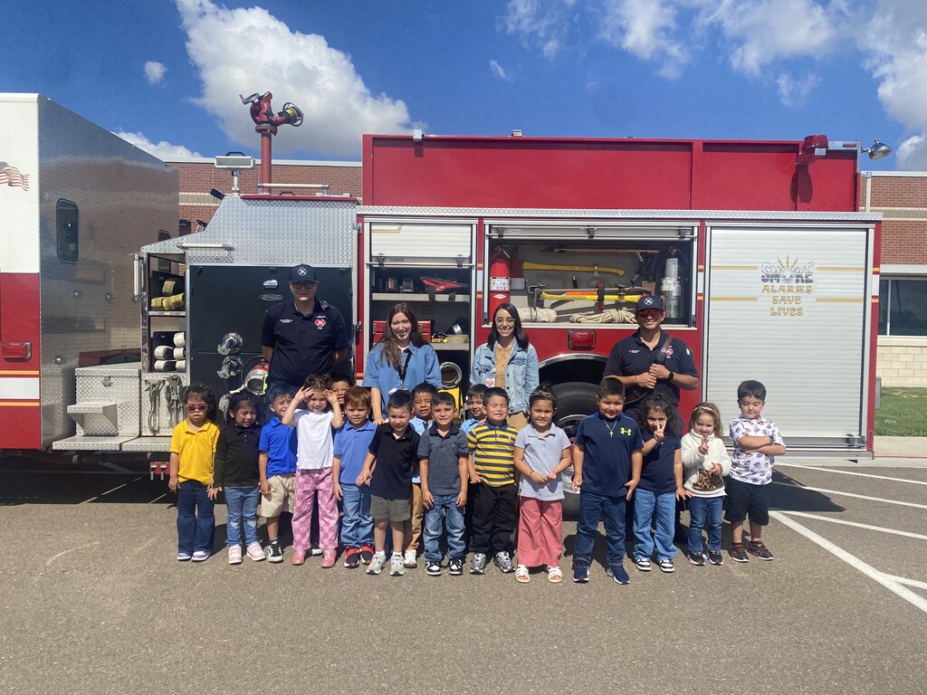 Prek/Headstart Fire Department Visit