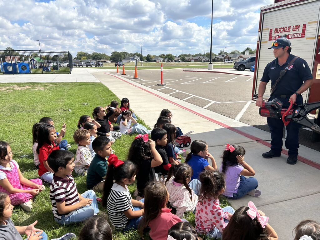 Prek/Headstart Fire Department Visit