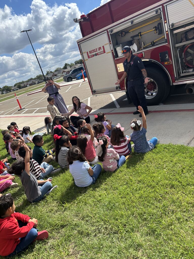 Prek/Headstart Fire Department Visit