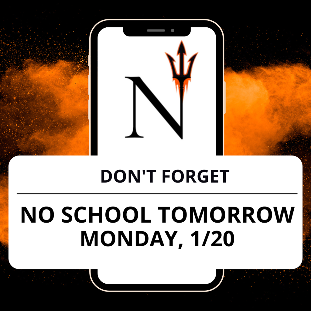 No School tomorrow 1/20