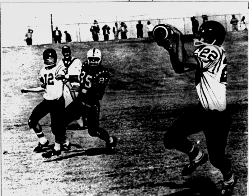 SB playing football