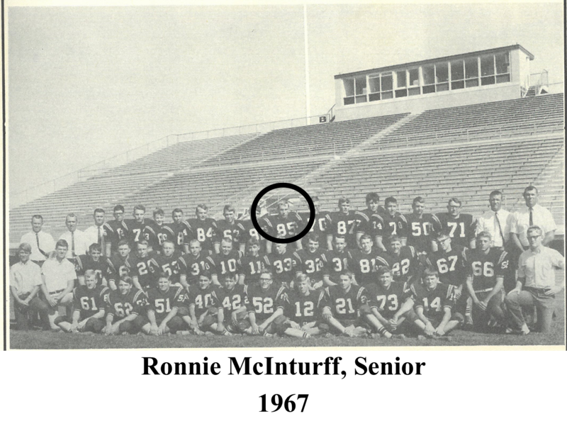 RM 1967 football team picture
