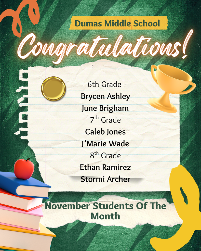 November Students of the Month