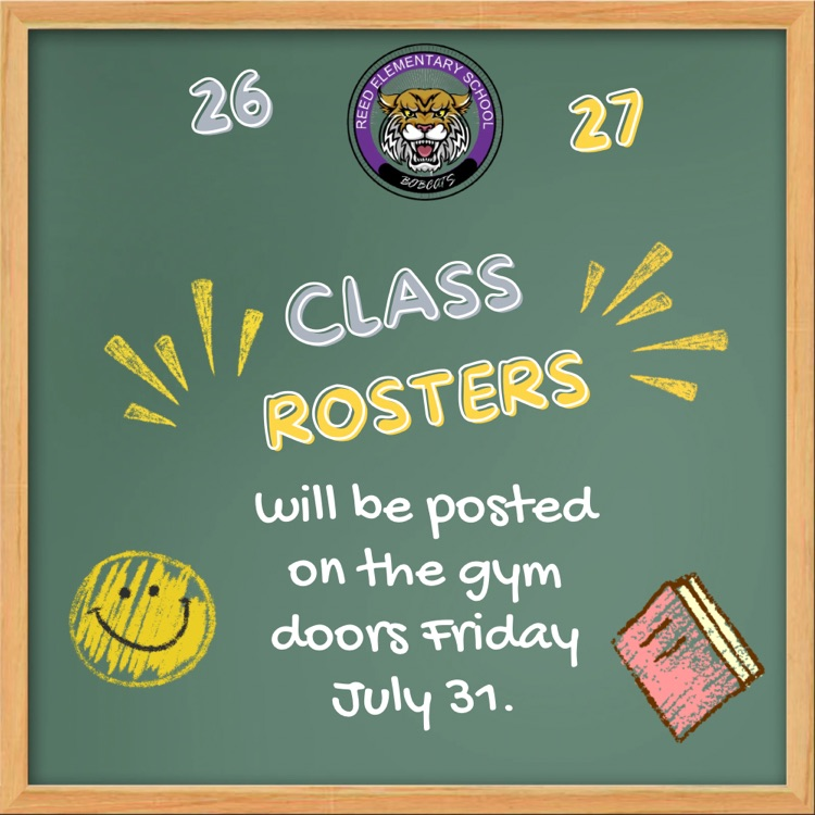 The 2026–2027 class rosters will be posted on Friday, July 31. We look forward to welcoming everyone back at Open House on Monday, August 3, from 5:00–7:00 p.m. We can’t wait to see our Bobcat families as we kick off an exciting new school year!