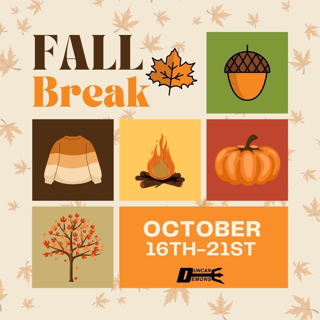 fall break post with dates