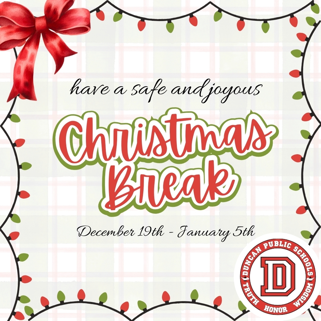 its christmas break announcement