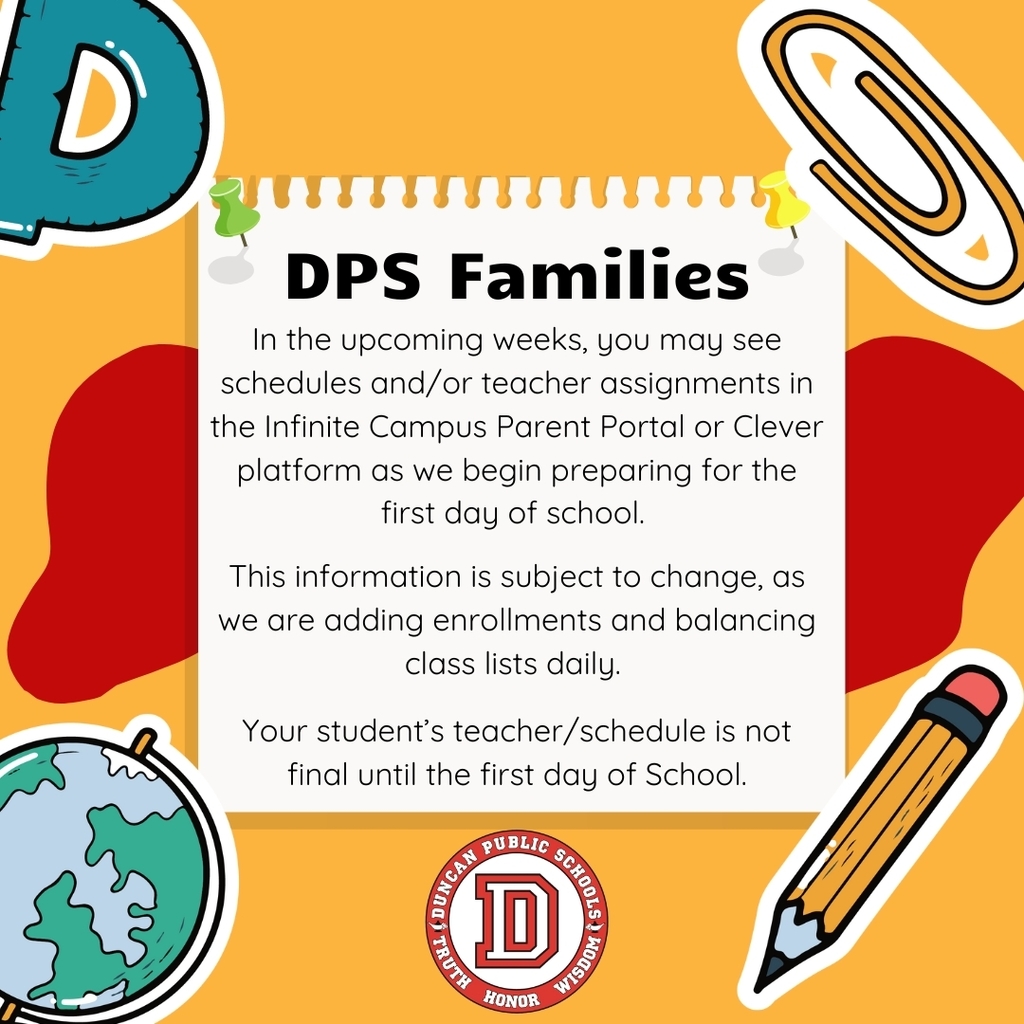 back to school notice about updates