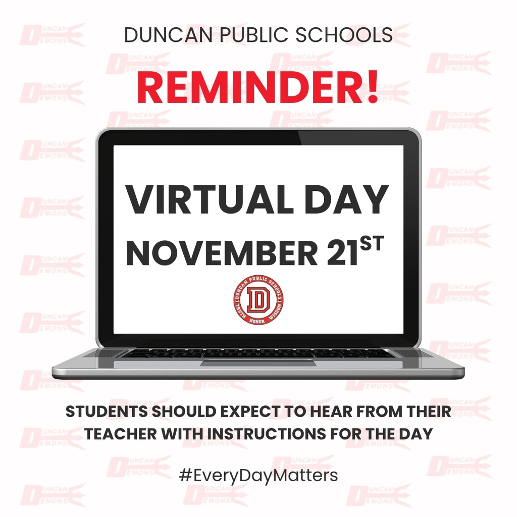 #EveryDayMatters #ItsAlwaysAGreatDayToBeADuncanDemon