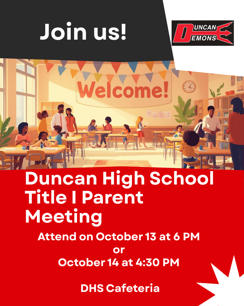 Duncan High School Title I Meeting