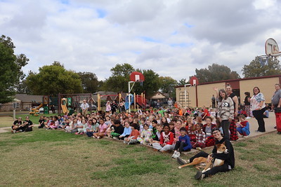 the whole school with the humane society