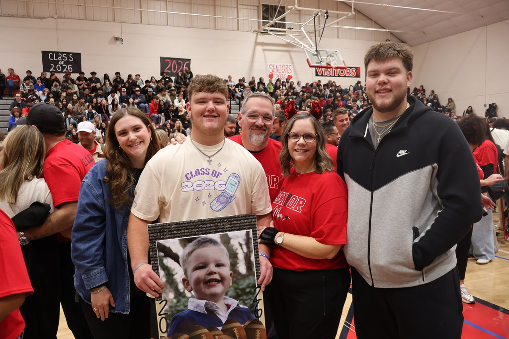 group family photo with senior