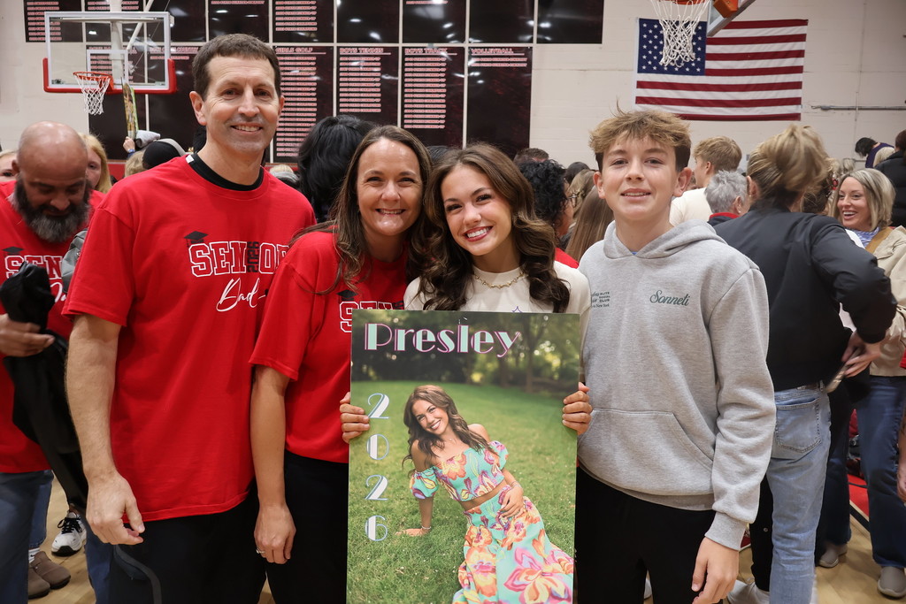 group family photo with senior