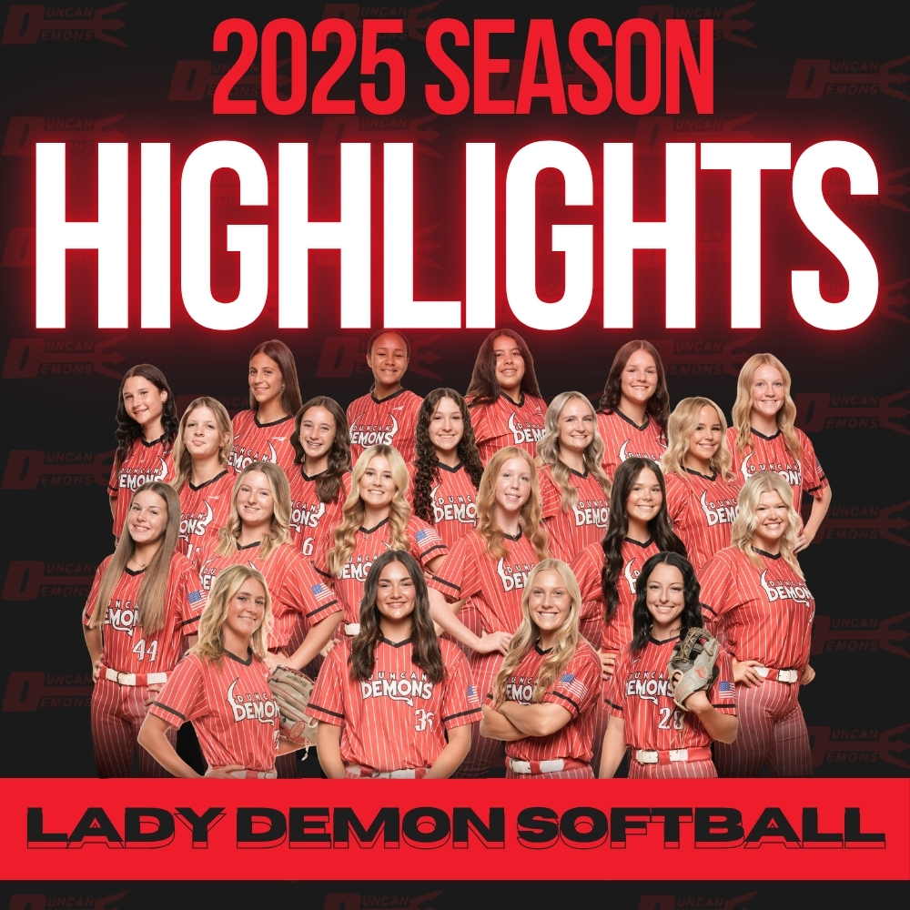 DUNCAN SOFTBALL TEAM PHOTO 
