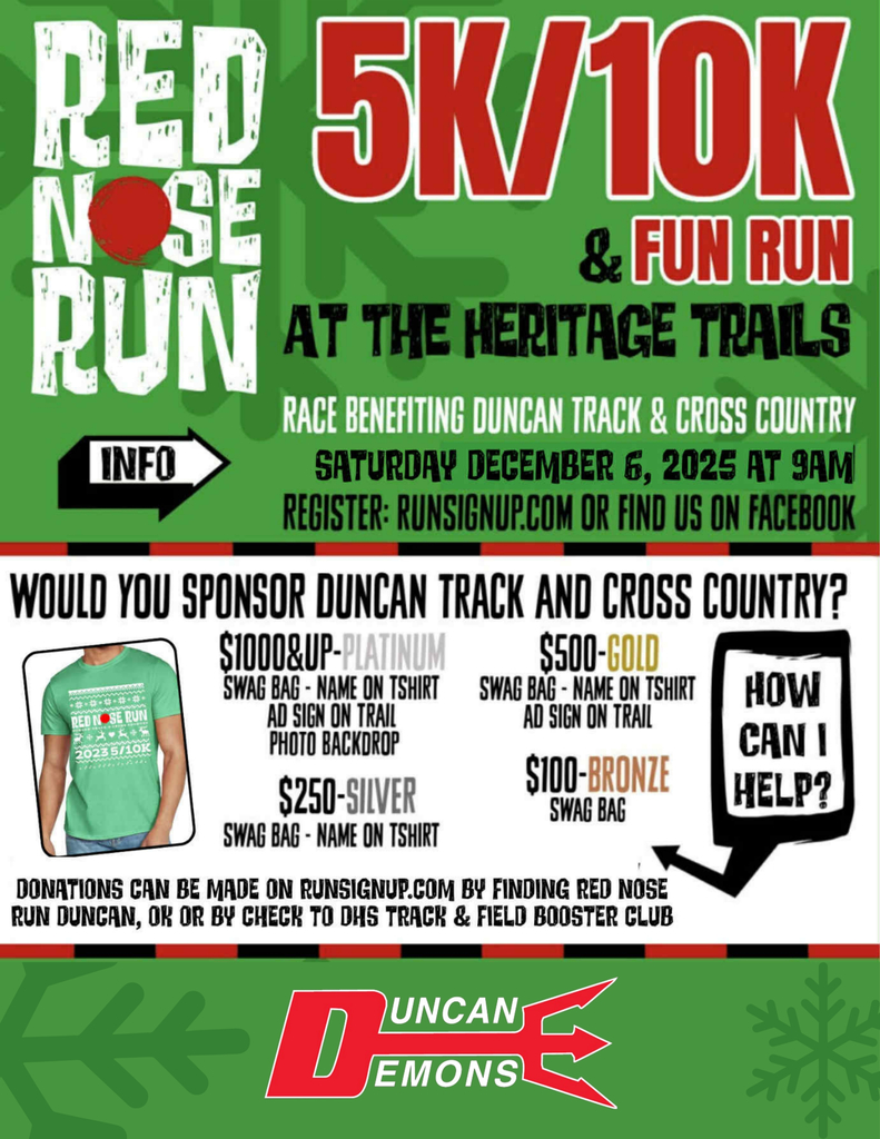 red nose run flyer