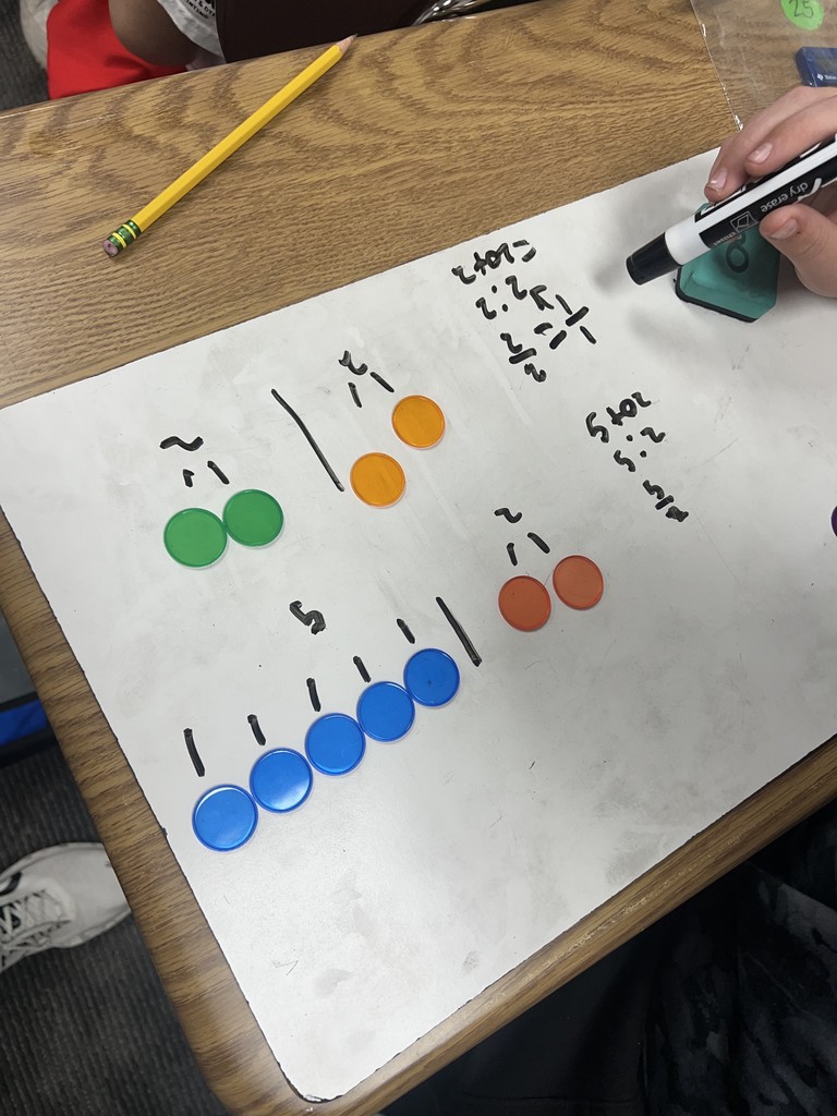 students doing ratio activity