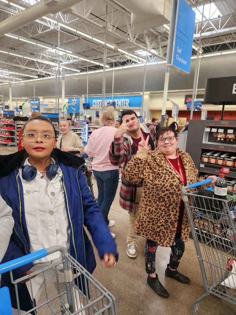 community learning - shopping at walmart 