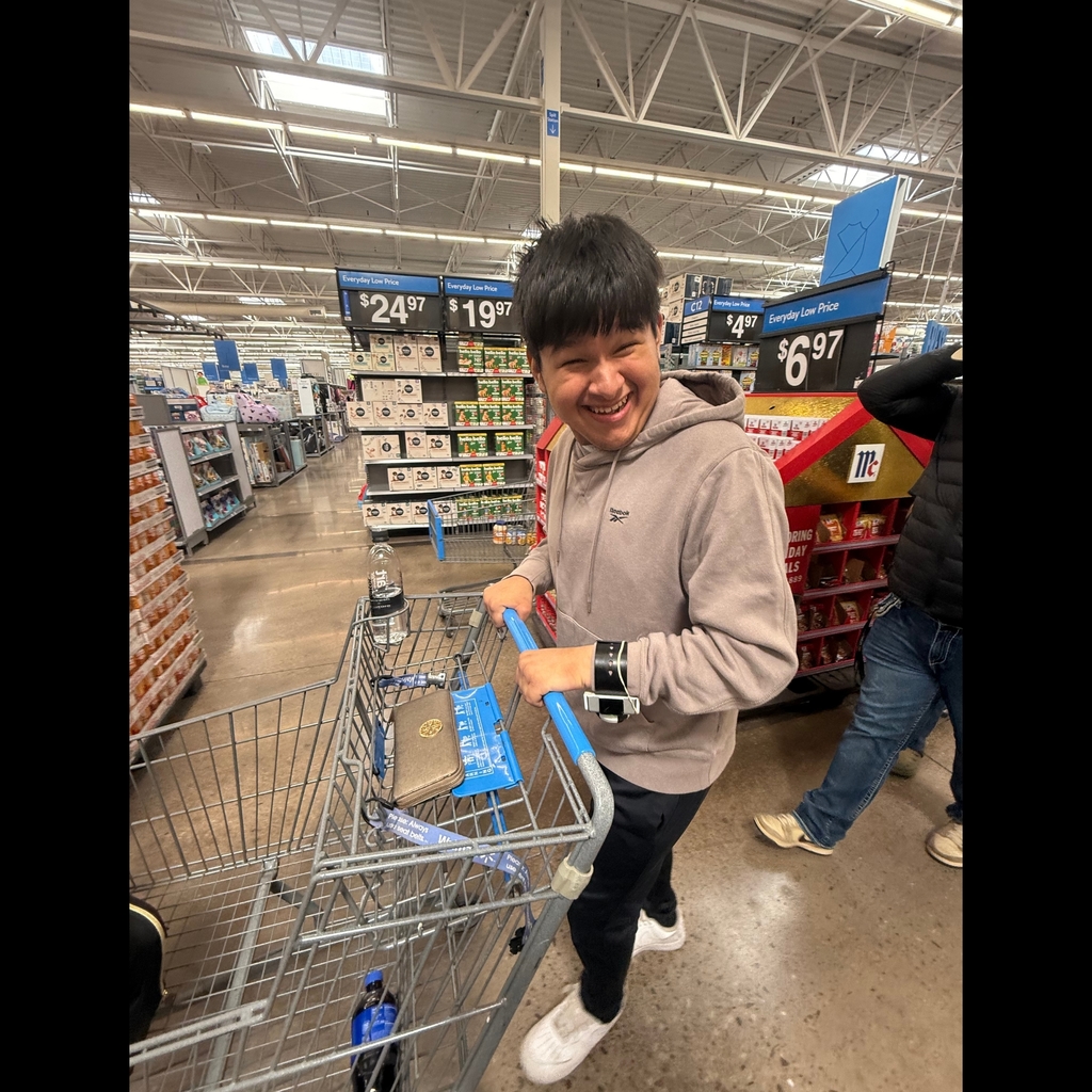 community learning - shopping at walmart
