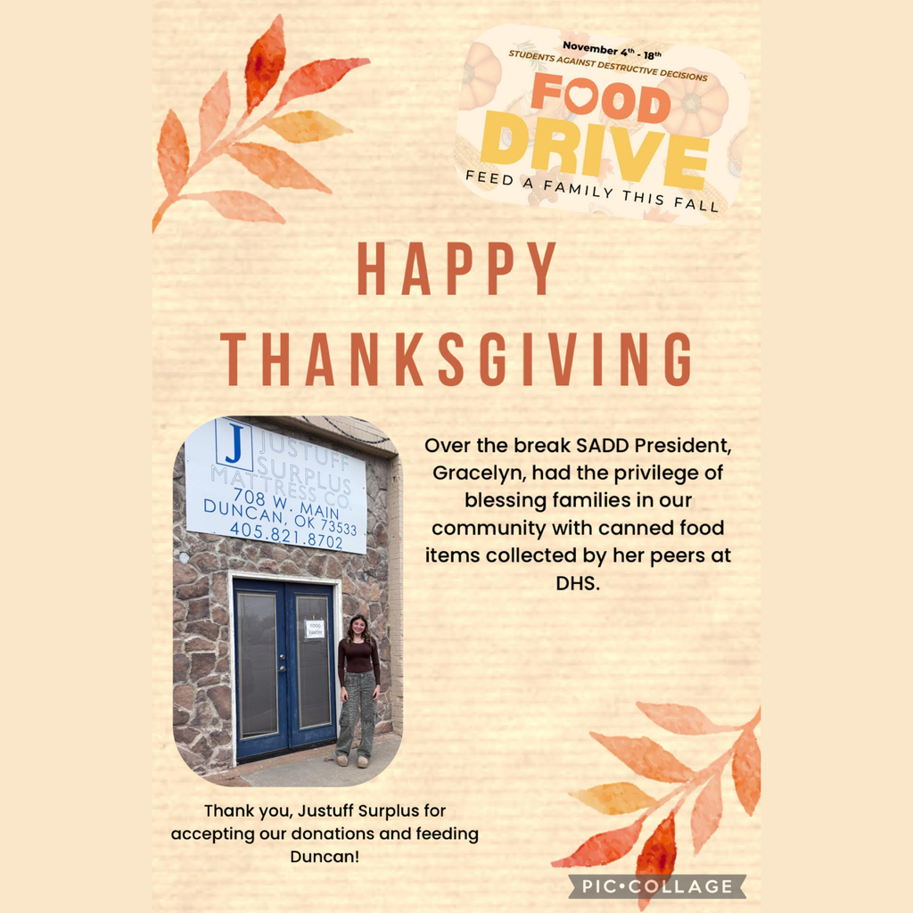 SADD Donations photo 