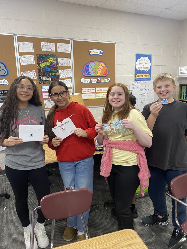 Our 6th grade Honors ELA students in Mrs. Outhier’s classes have been busy combining research and creativity for a meaningful purpose. 💙✍️🎨 Students created projects and artwork that will be shared with our neighbors at Chisholm Trail Assisted Living Center. This thoughtful experience gave students the opportunity to learn, create, and connect with others in our community.