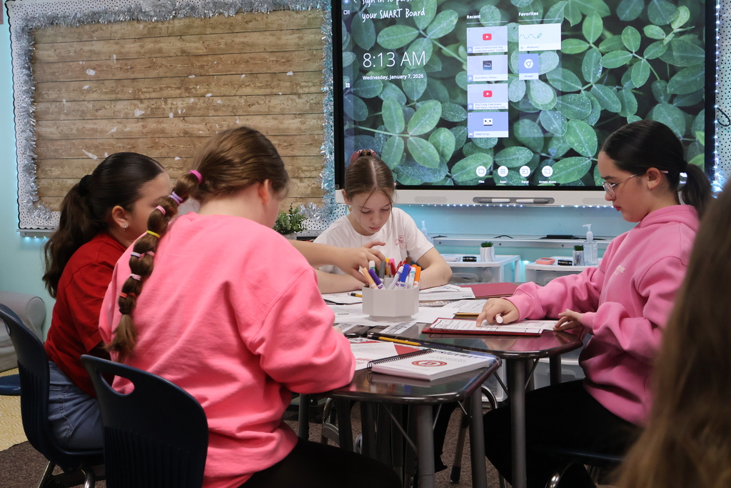 students working on project 