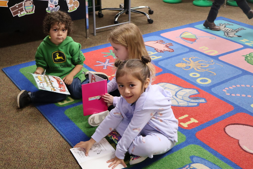 student making silly face 