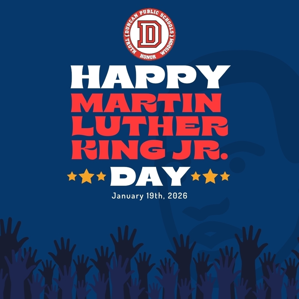 Happy MLK Day graphic and logo