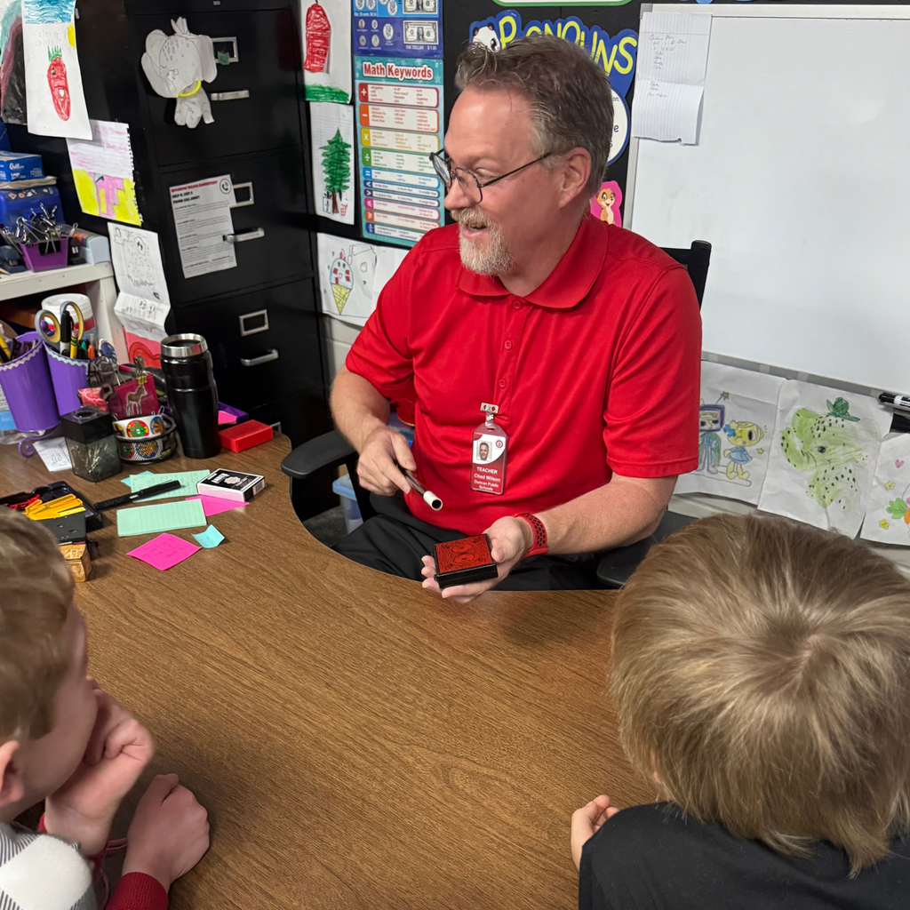 students watching magic show