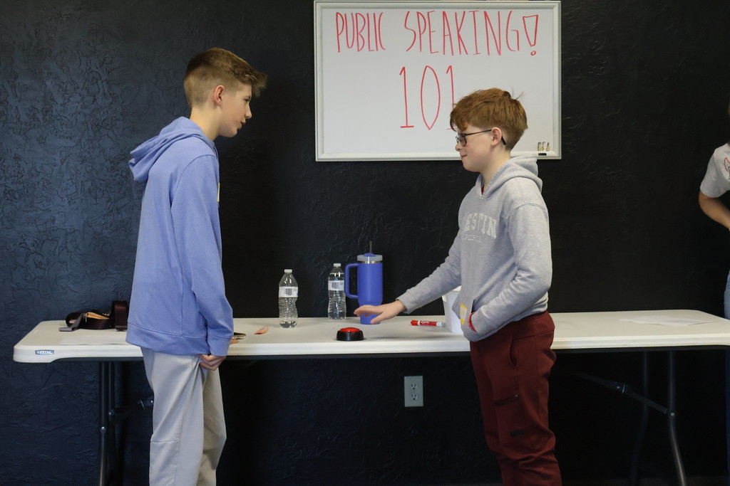 students public speaking