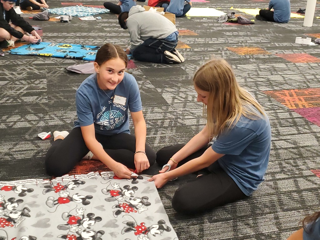 students on field trip