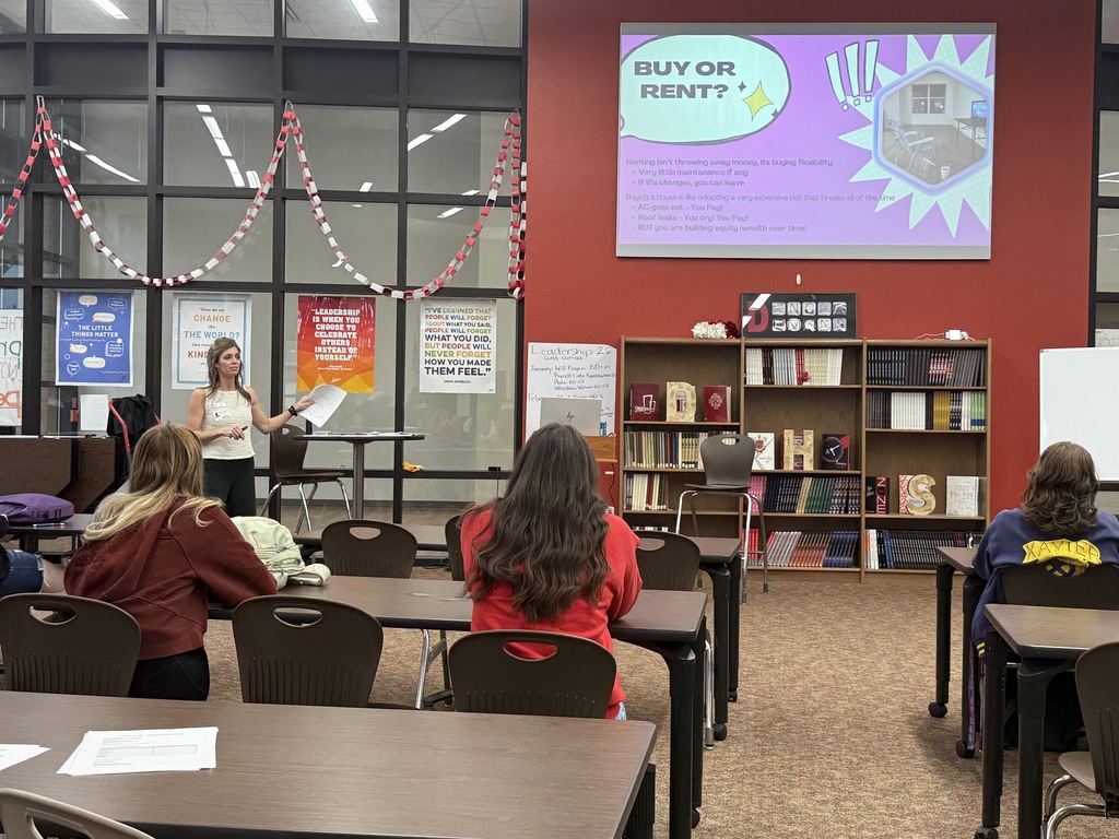 students working on budget project 