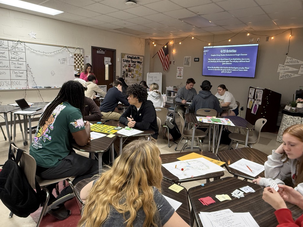 students playing game