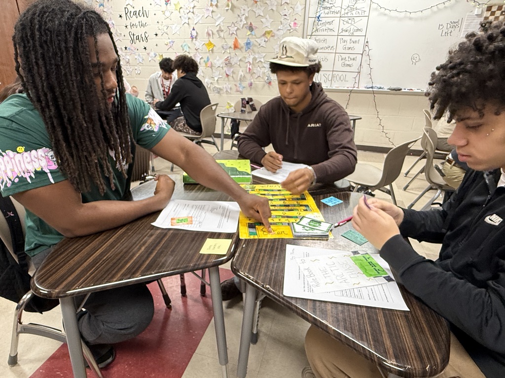 students playing game